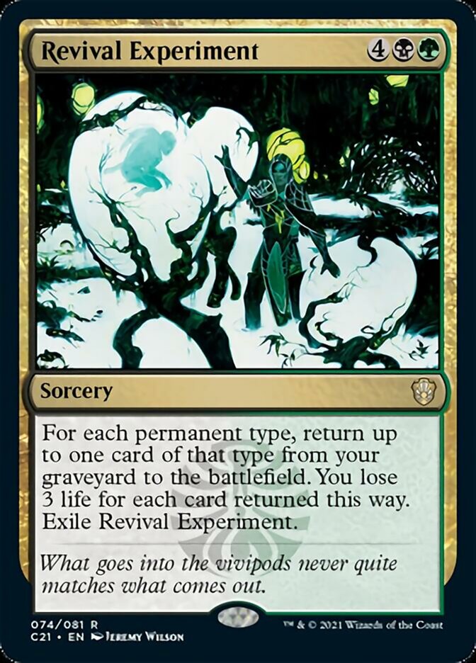 Revival Experiment [Commander 2021] | Exor Games New Glasgow