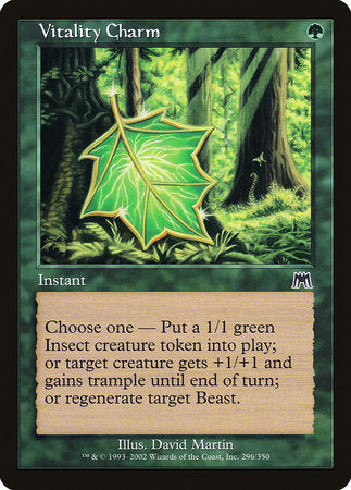 Vitality Charm [Onslaught] | Exor Games New Glasgow
