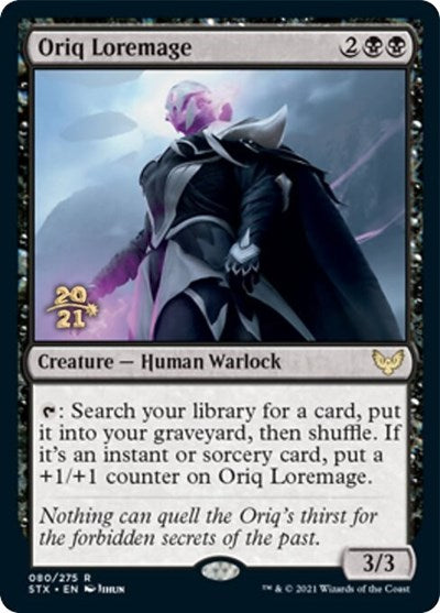 Oriq Loremage  [Strixhaven: School of Mages Prerelease Promos] | Exor Games New Glasgow