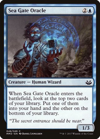 Sea Gate Oracle [Modern Masters 2017] | Exor Games New Glasgow