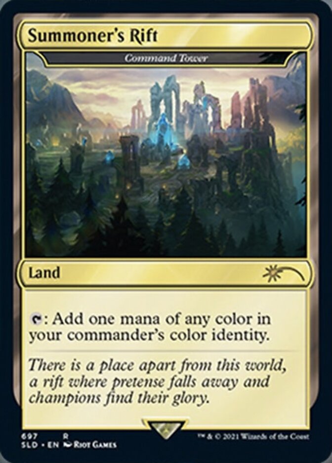 Command Tower - Summoner's Rift [Secret Lair Drop Promos] | Exor Games New Glasgow