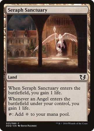 Seraph Sanctuary [Duel Decks: Blessed vs. Cursed] | Exor Games New Glasgow