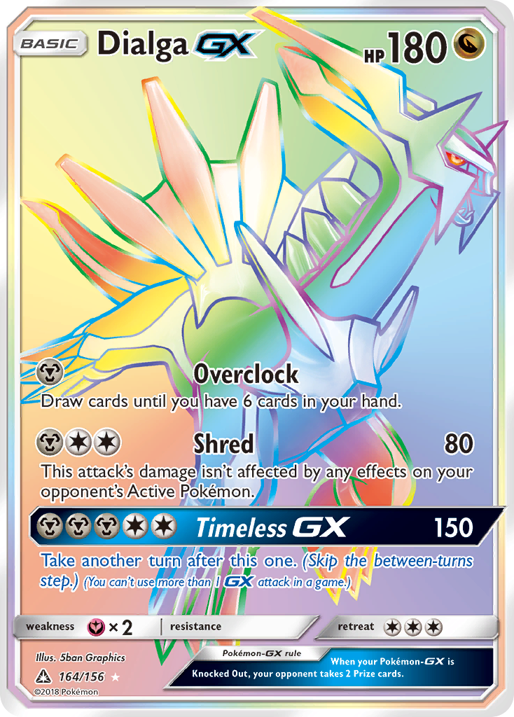 Dialga GX (164/156) [Sun & Moon: Ultra Prism] | Exor Games New Glasgow