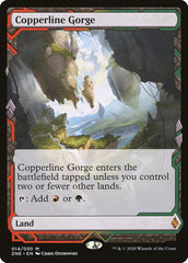 Copperline Gorge [Zendikar Rising Expeditions] | Exor Games New Glasgow