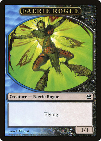 Faerie Rogue Token (Blue/Black) [Modern Masters Tokens] | Exor Games New Glasgow