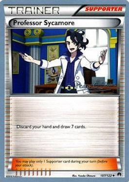 Professor Sycamore (107/122) (Dragones y Sombras - Pedro Eugenio Torres) [World Championships 2018] | Exor Games New Glasgow