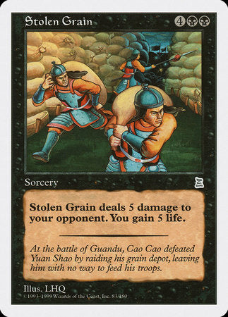Stolen Grain [Portal Three Kingdoms] | Exor Games New Glasgow