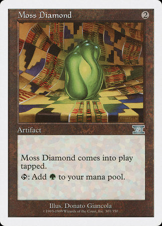 Moss Diamond [Classic Sixth Edition] | Exor Games New Glasgow