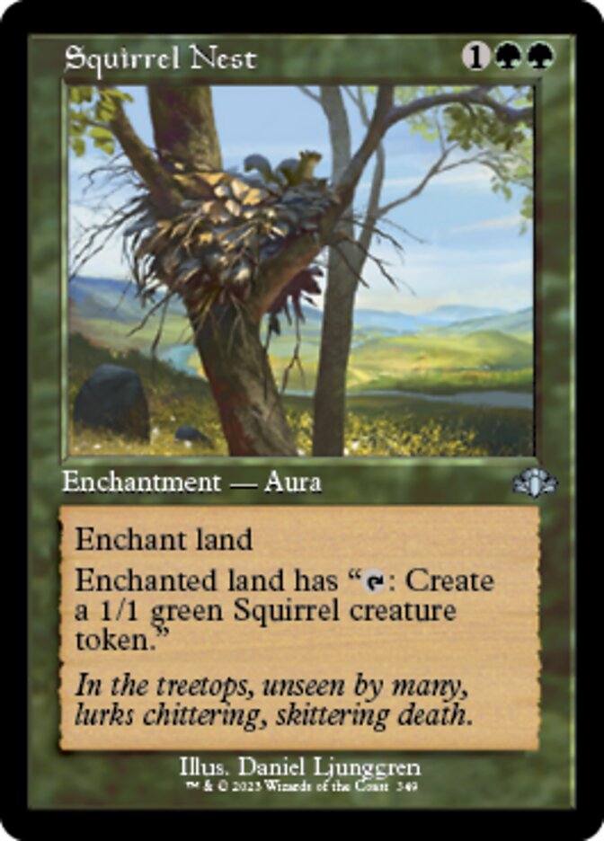 Squirrel Nest (Retro) [Dominaria Remastered] | Exor Games New Glasgow