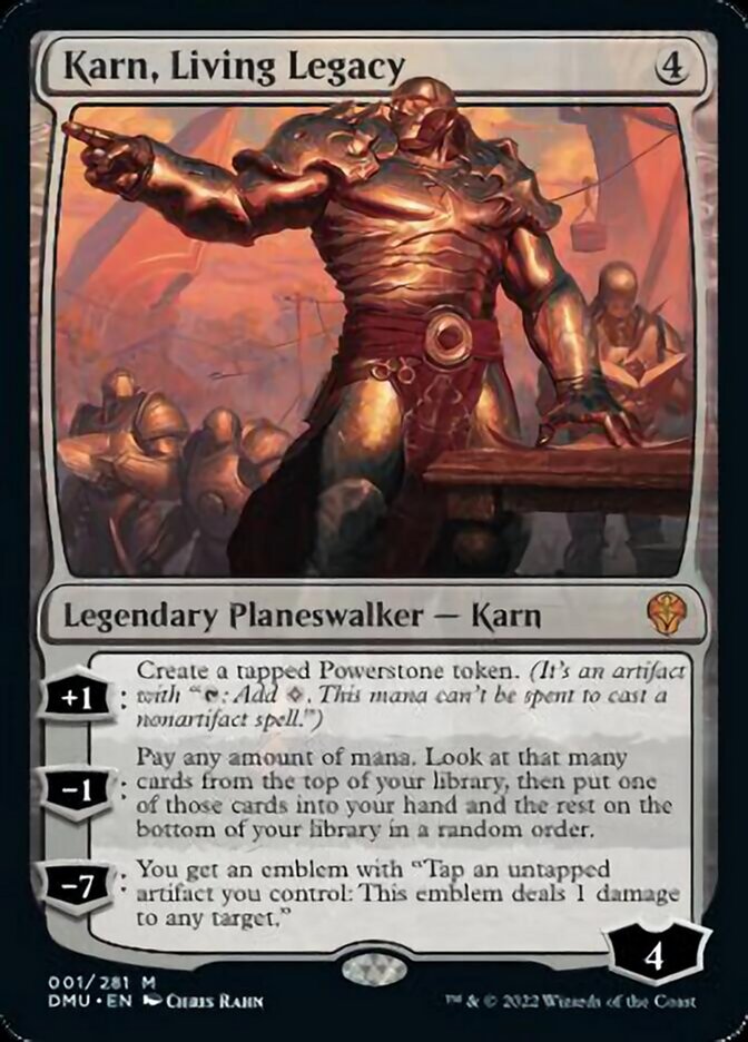 Karn, Living Legacy [Dominaria United] | Exor Games New Glasgow