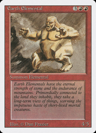 Earth Elemental [Revised Edition] | Exor Games New Glasgow