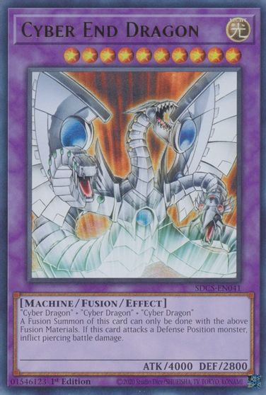 Cyber End Dragon [SDCS-EN041] Ultra Rare | Exor Games New Glasgow