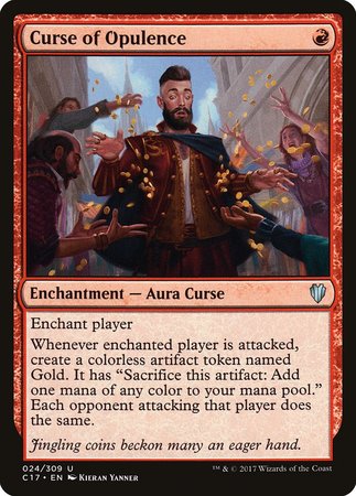 Curse of Opulence [Commander 2017] | Exor Games New Glasgow