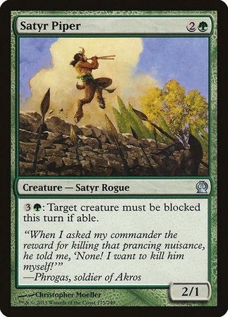 Satyr Piper [Theros] | Exor Games New Glasgow