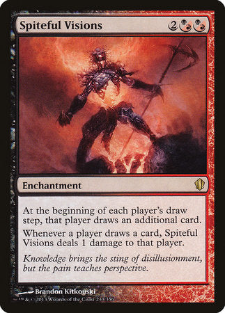 Spiteful Visions [Commander 2013] | Exor Games New Glasgow