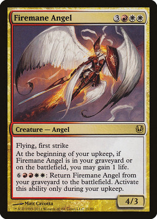 Firemane Angel [Duel Decks: Ajani vs. Nicol Bolas] | Exor Games New Glasgow