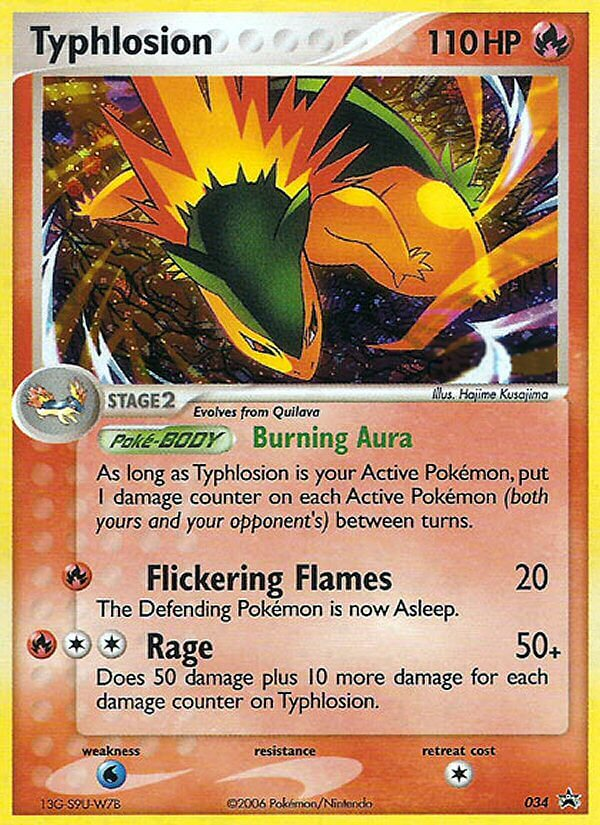 Typhlosion (034) [Nintendo: Black Star Promos] | Exor Games New Glasgow