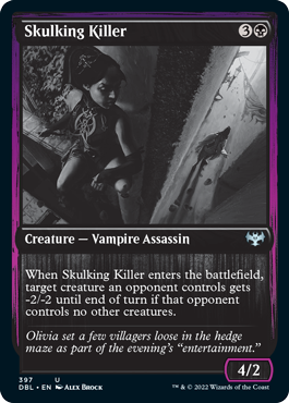 Skulking Killer [Innistrad: Double Feature] | Exor Games New Glasgow