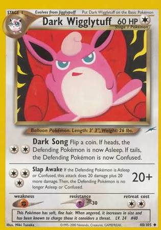 Dark Wigglytuff (40/105) [Neo Destiny Unlimited] | Exor Games New Glasgow