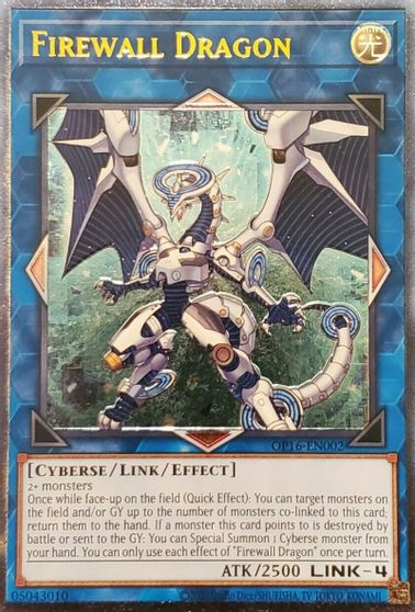 Firewall Dragon [OP16-EN002] Ultimate Rare | Exor Games New Glasgow