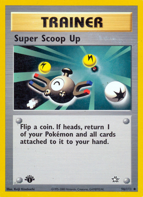 Super Scoop Up (98/111) [Neo Genesis 1st Edition] | Exor Games New Glasgow