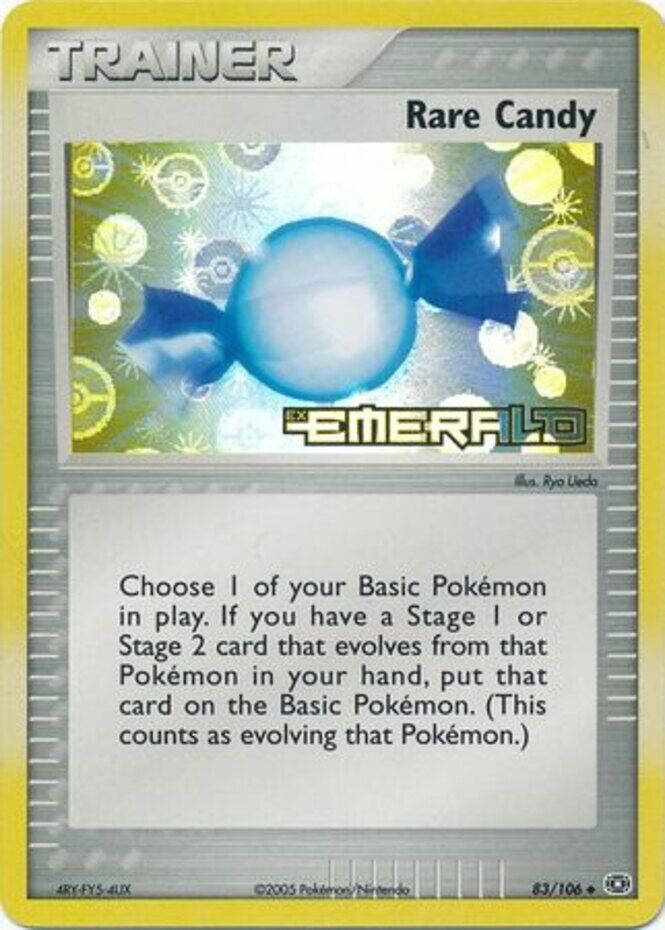 Rare Candy (83/106) (Stamped) [EX: Emerald] | Exor Games New Glasgow