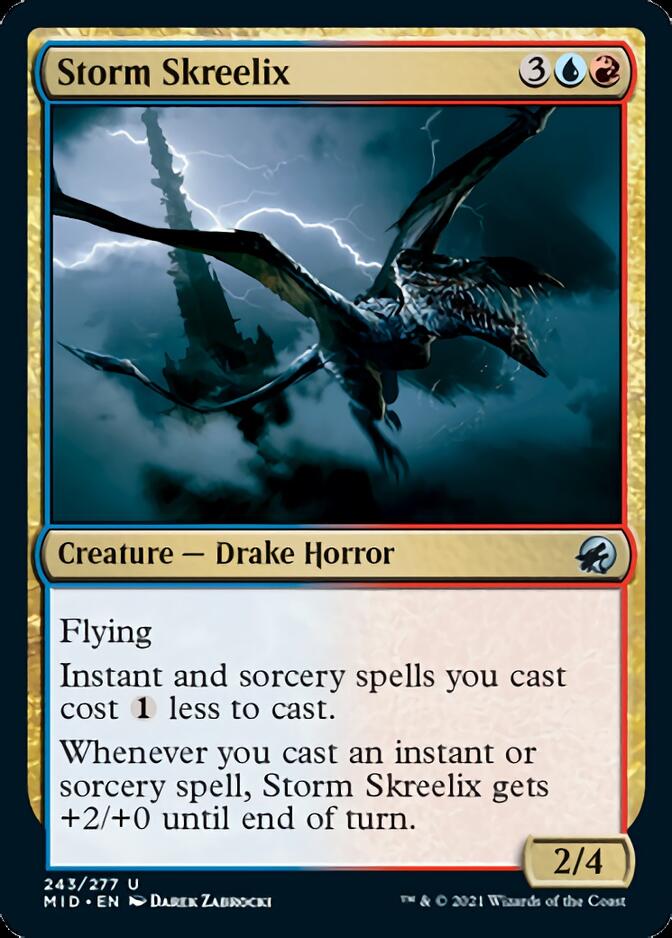 Storm Skreelix [Innistrad: Midnight Hunt] | Exor Games New Glasgow