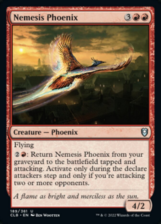 Nemesis Phoenix [Commander Legends: Battle for Baldur's Gate] | Exor Games New Glasgow