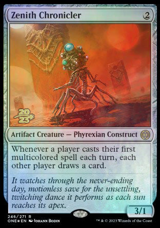 Zenith Chronicler [Phyrexia: All Will Be One Prerelease Promos] | Exor Games New Glasgow