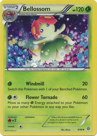 Bellossom (4/98) (Cosmos Holo) [XY: Ancient Origins] | Exor Games New Glasgow