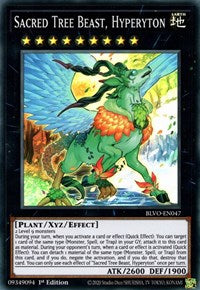 Sacred Tree Beast, Hyperyton [BLVO-EN047] Super Rare | Exor Games New Glasgow