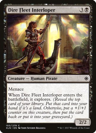 Dire Fleet Interloper [Ixalan] | Exor Games New Glasgow