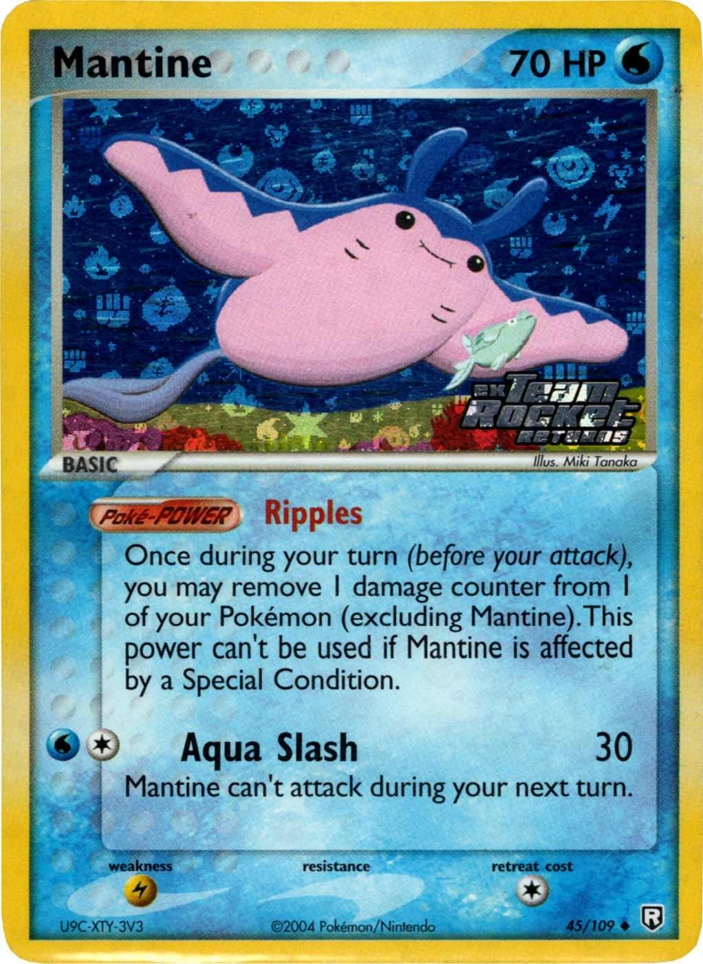 Mantine (45/109) (Stamped) [EX: Team Rocket Returns] | Exor Games New Glasgow