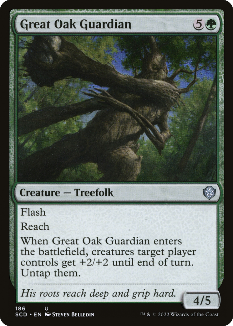 Great Oak Guardian [Starter Commander Decks] | Exor Games New Glasgow