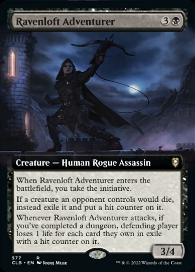 Ravenloft Adventurer (Extended Art) [Commander Legends: Battle for Baldur's Gate] | Exor Games New Glasgow