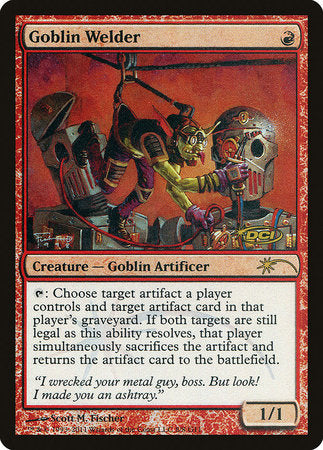 Goblin Welder [Judge Gift Cards 2011] | Exor Games New Glasgow