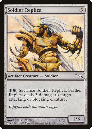Soldier Replica [Mirrodin] | Exor Games New Glasgow