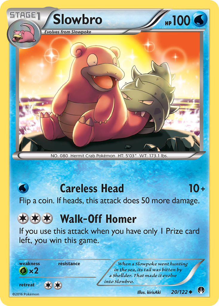 Slowbro (20/122) [XY: BREAKpoint] | Exor Games New Glasgow