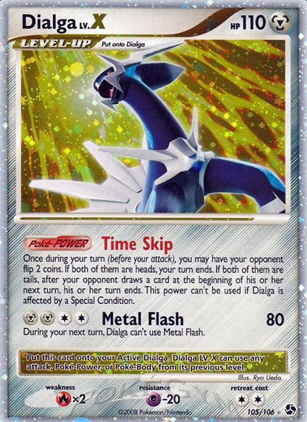 Dialga LV.X (105/106) [Diamond & Pearl: Great Encounters] | Exor Games New Glasgow