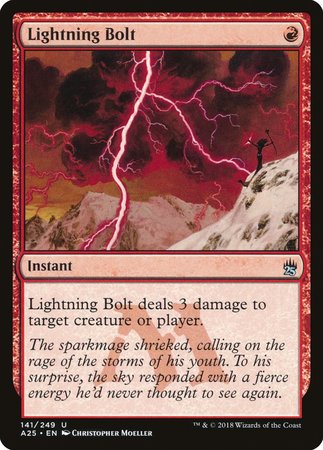 Lightning Bolt [Masters 25] | Exor Games New Glasgow