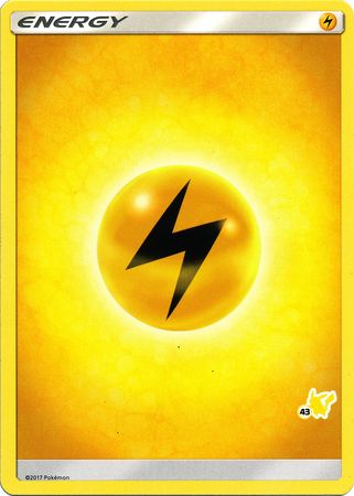 Lightning Energy (Pikachu Stamp #43) [Battle Academy 2020] | Exor Games New Glasgow