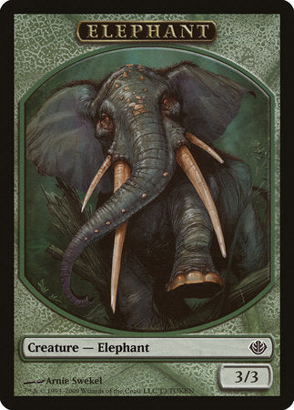 Elephant Token [Duel Decks: Garruk vs. Liliana Tokens] | Exor Games New Glasgow