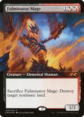 Fulminator Mage [Ultimate Box Topper] | Exor Games New Glasgow