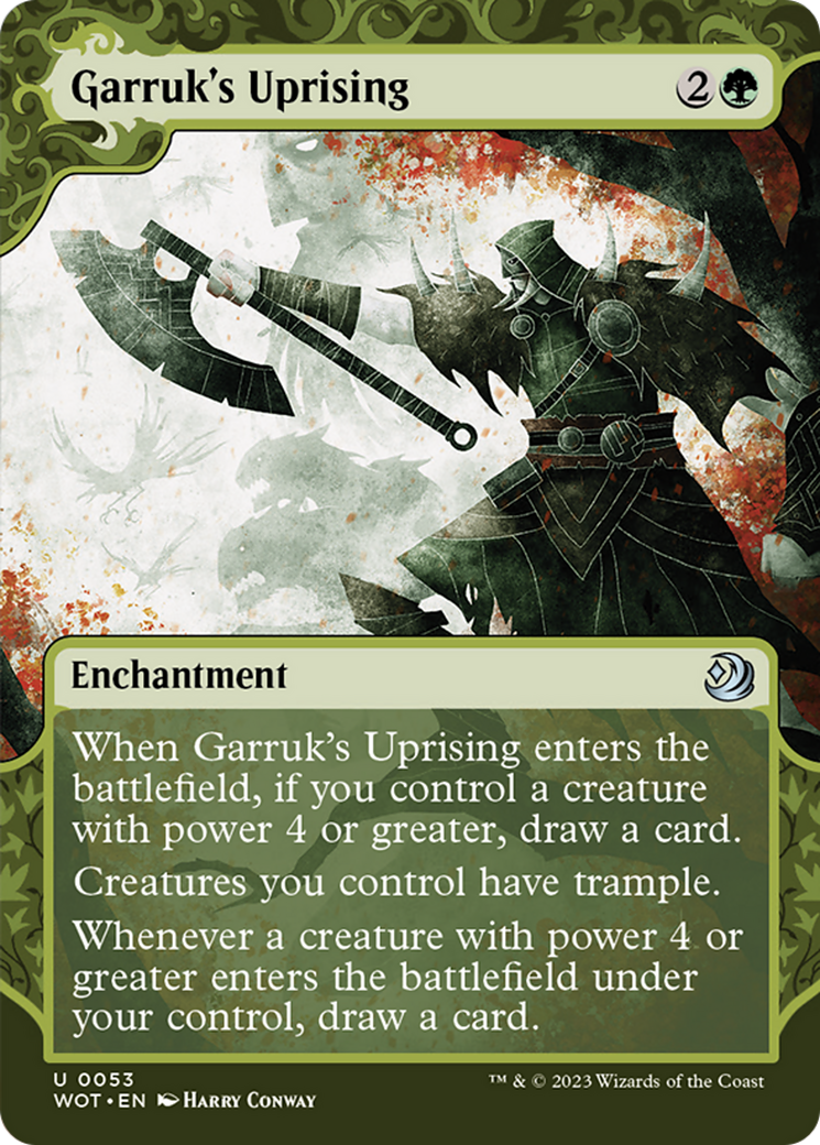 Garruk's Uprising [Wilds of Eldraine: Enchanting Tales] | Exor Games New Glasgow