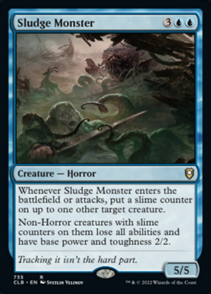 Sludge Monster [Commander Legends: Battle for Baldur's Gate] | Exor Games New Glasgow