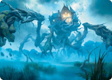 Creeping Inn Art Card [Innistrad: Midnight Hunt Art Series] | Exor Games New Glasgow