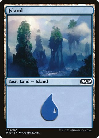 Island (268) [Core Set 2019] | Exor Games New Glasgow