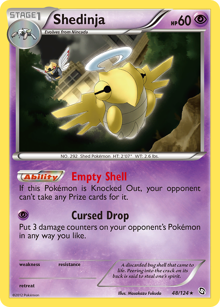 Shedinja (48/124) [Black & White: Dragons Exalted] | Exor Games New Glasgow