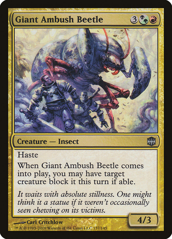 Giant Ambush Beetle [Alara Reborn] | Exor Games New Glasgow