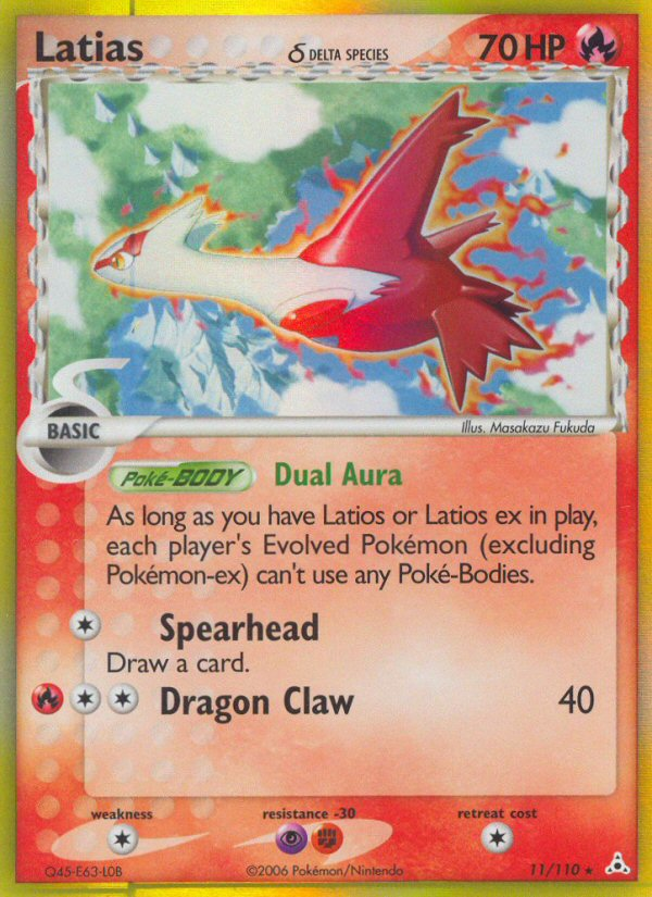 Latias (11/110) (Delta Species) [EX: Holon Phantoms] | Exor Games New Glasgow